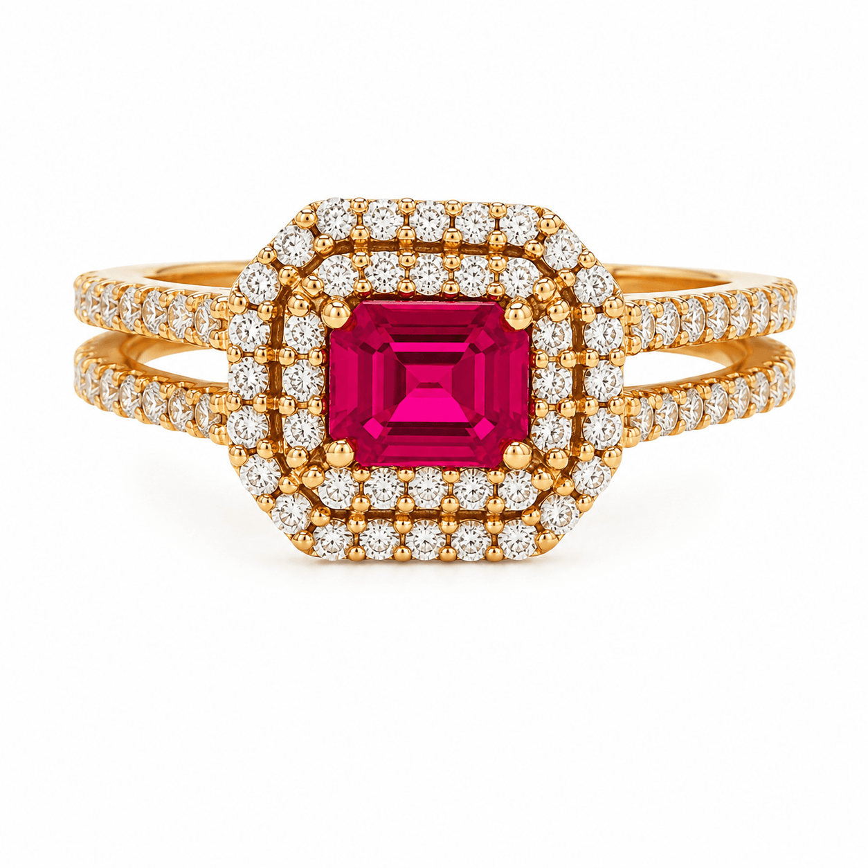 Ruby and Diamond Ring
