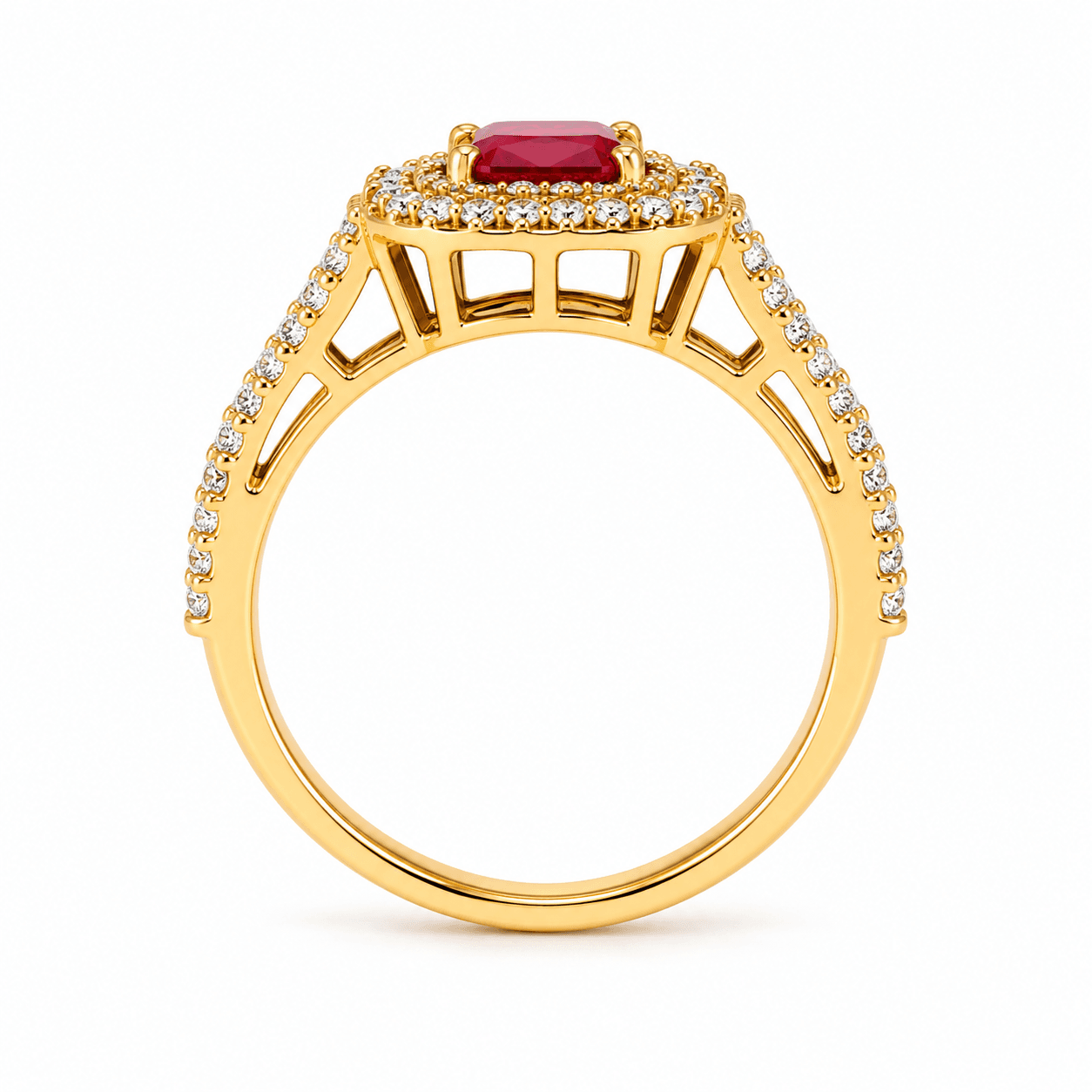 Ruby and Diamond Ring