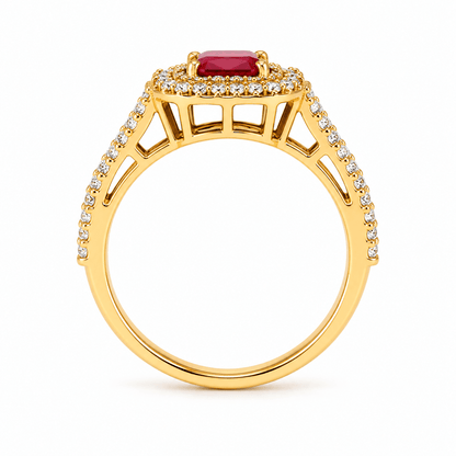 Ruby and Diamond Ring