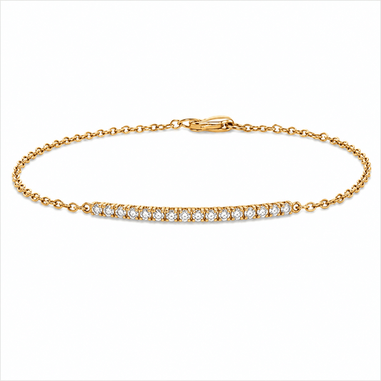 Diamond Bar Bracelet
