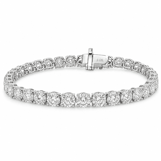 15 CTW Classic Lab-Grown Diamond Tennis Bracelet