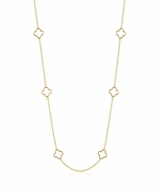 Clover in Bloom Necklace