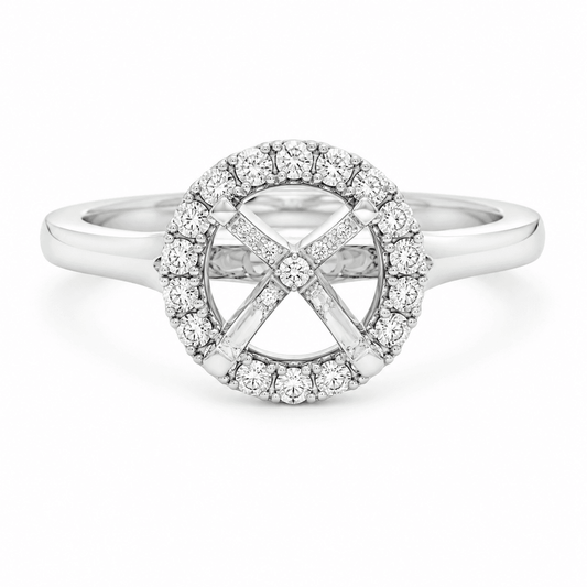Diamond Semi-Mount Ring