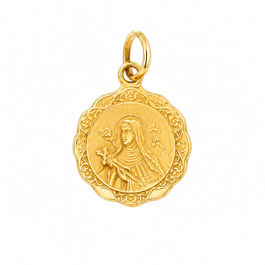 Santa Rita Religious Pendant