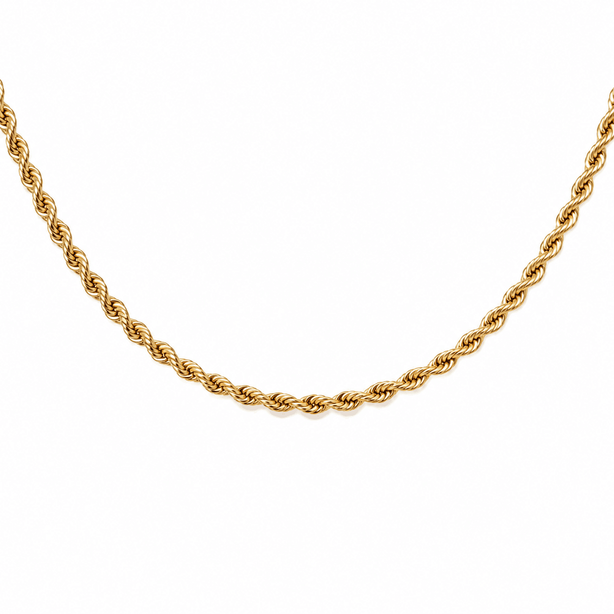 14K Yellow Gold Rope Chain