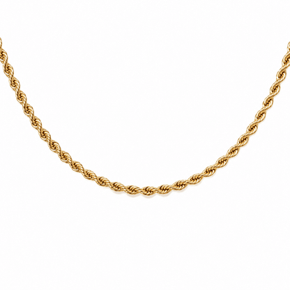 14K Yellow Gold Rope Chain