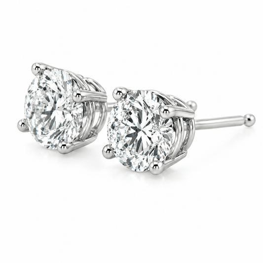 Lab-Grown Diamond Stud Earrings