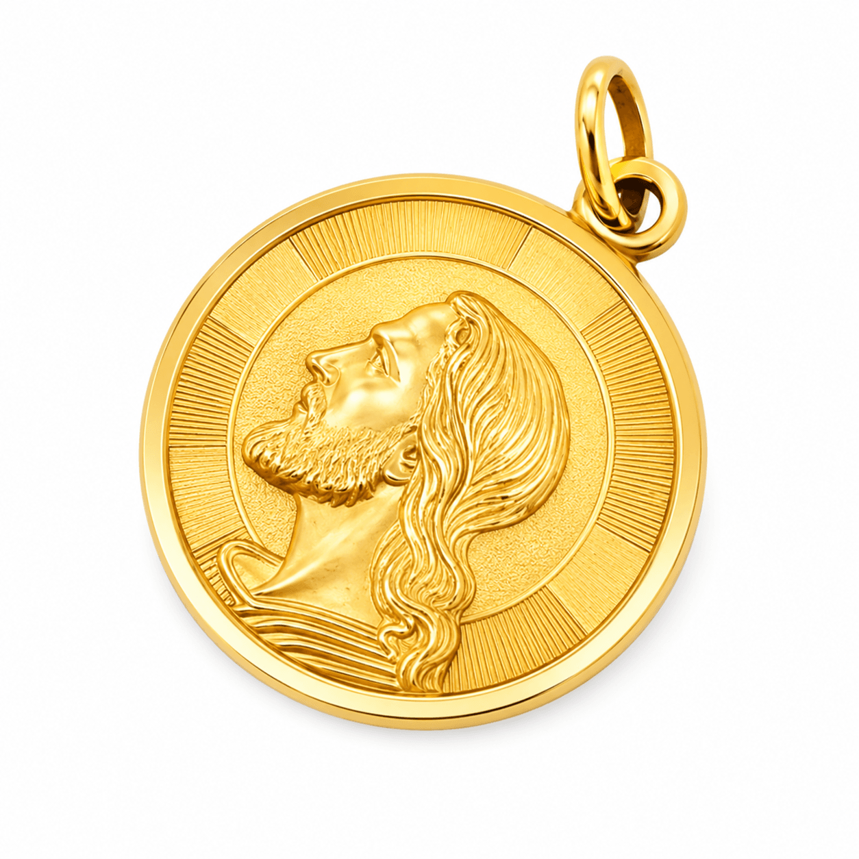 Jesus Circle Pendant