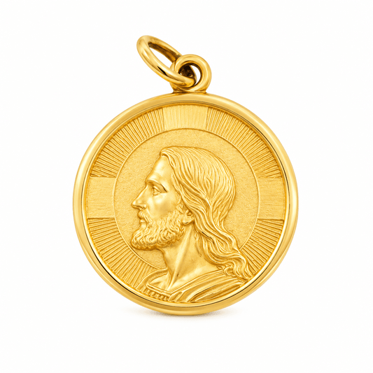 Jesus Circle Pendant