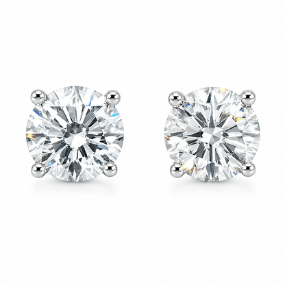 Lab-Grown Diamond Stud Earrings