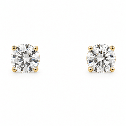 Lab-Grown Diamond Stud Earrings