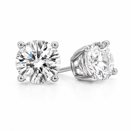 Lab-Grown Diamond Stud Earrings