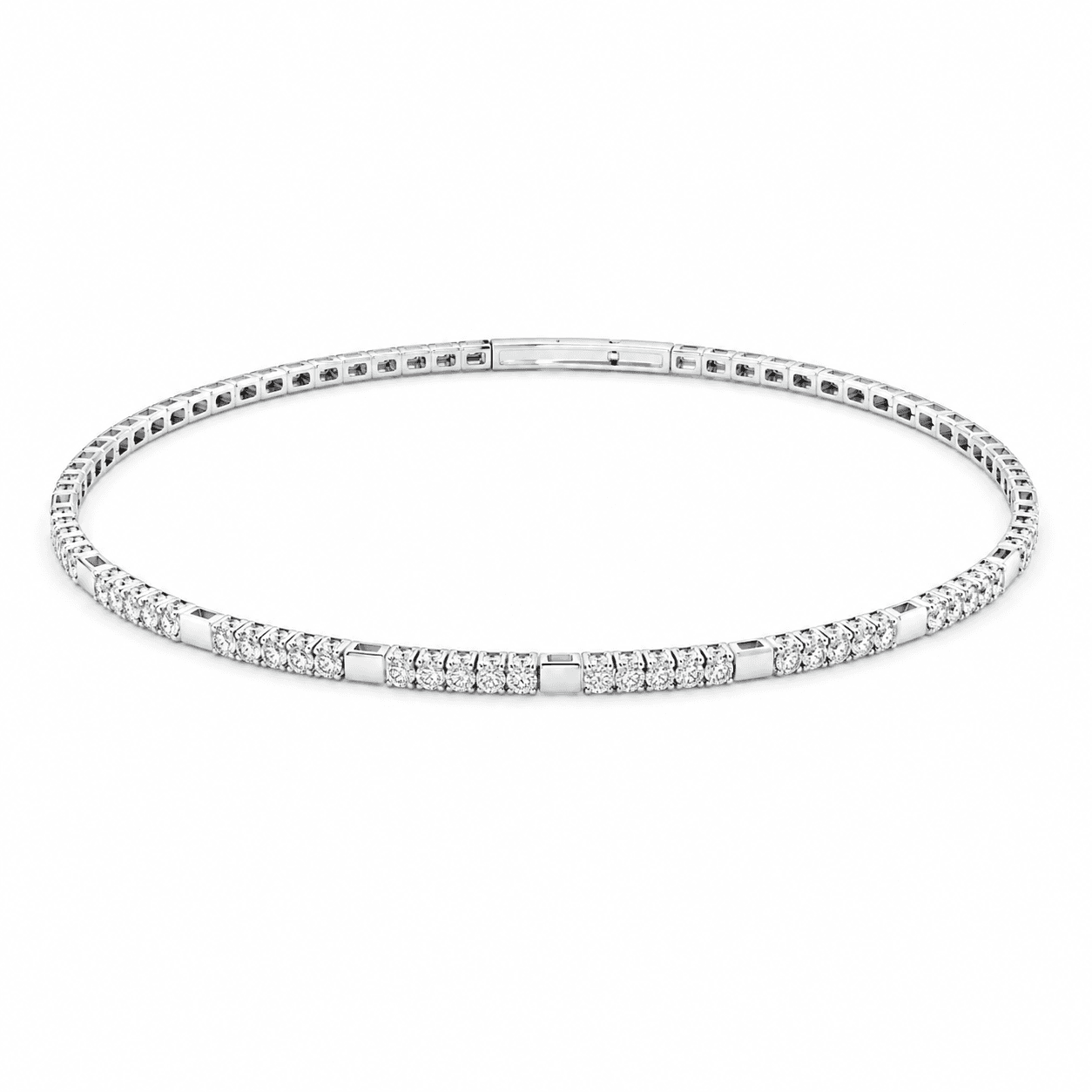 Diamond Flex Bangle