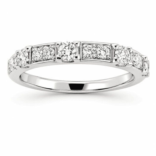 Four-Stone Diamond Anniversary Band