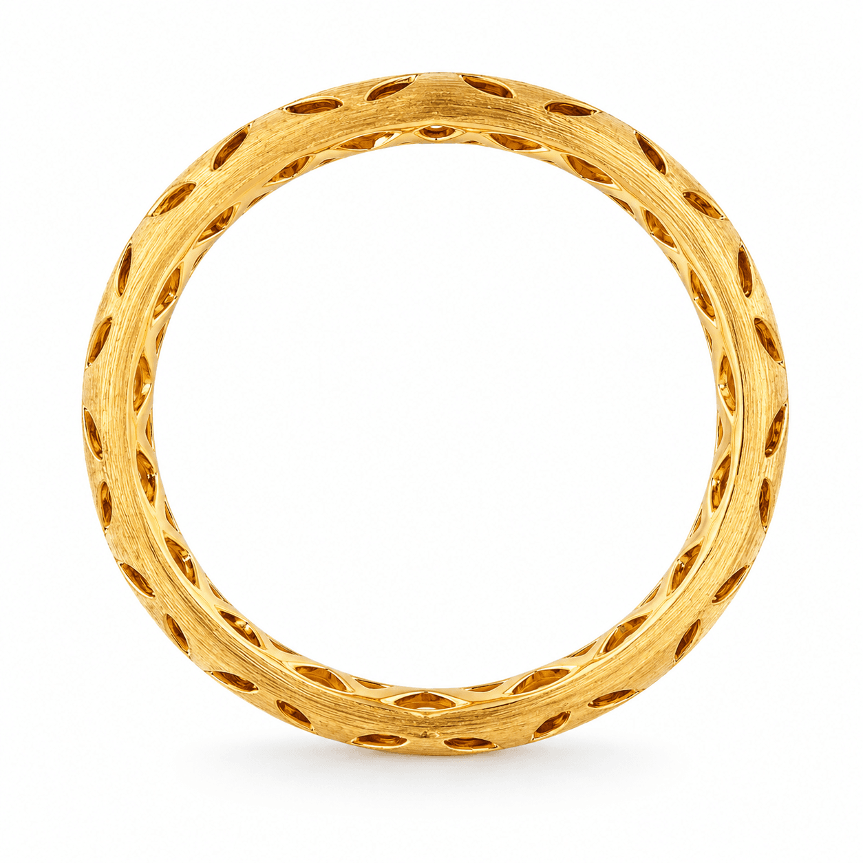 18K Gold Diamond Fashion Eternity Band