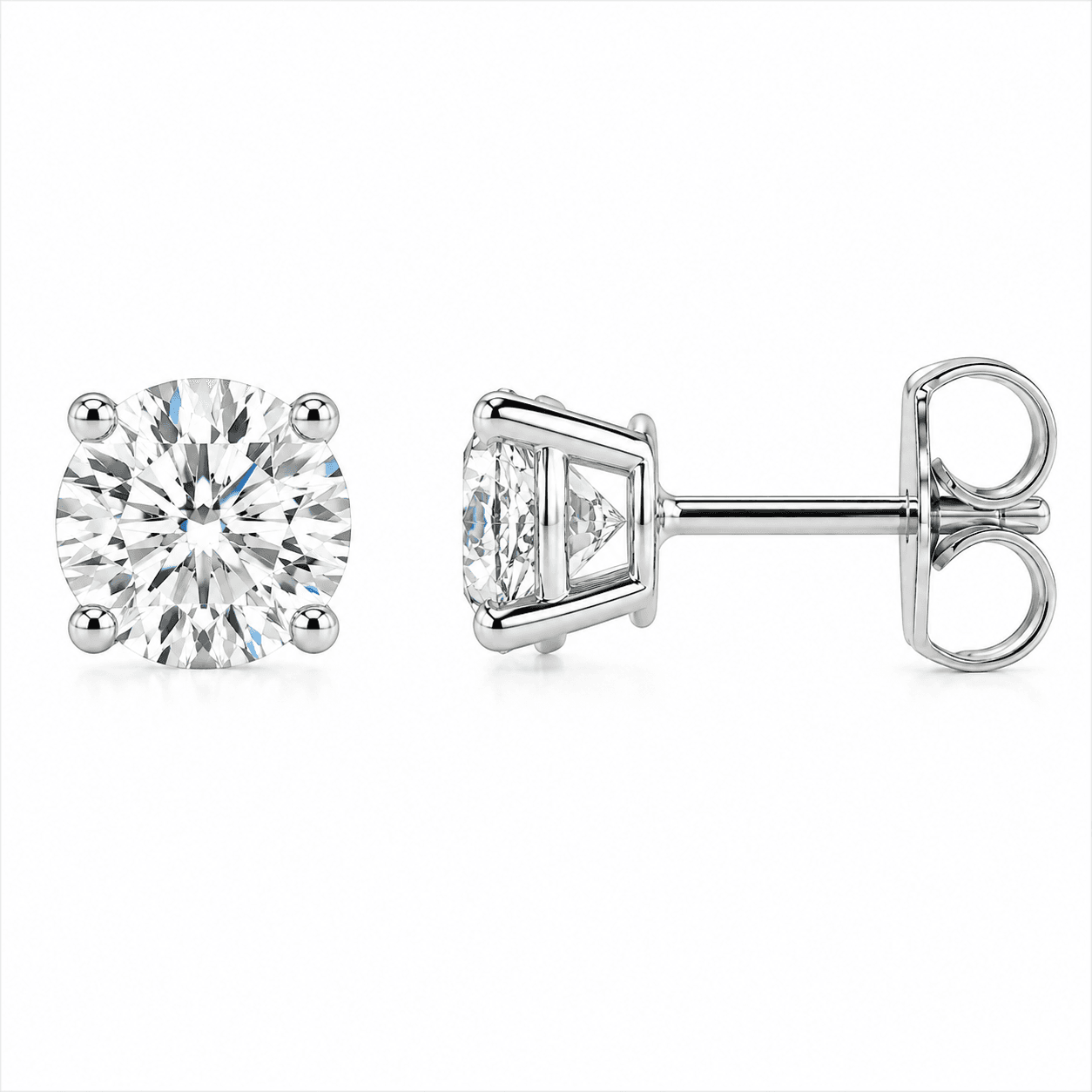 Lab-Grown Diamond Stud Earrings
