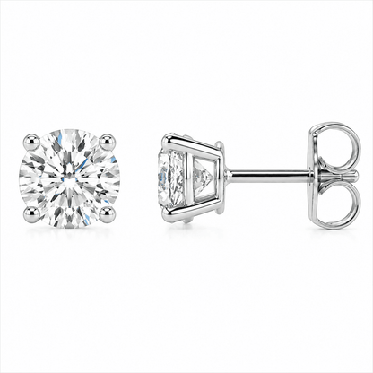 Lab-Grown Diamond Stud Earrings