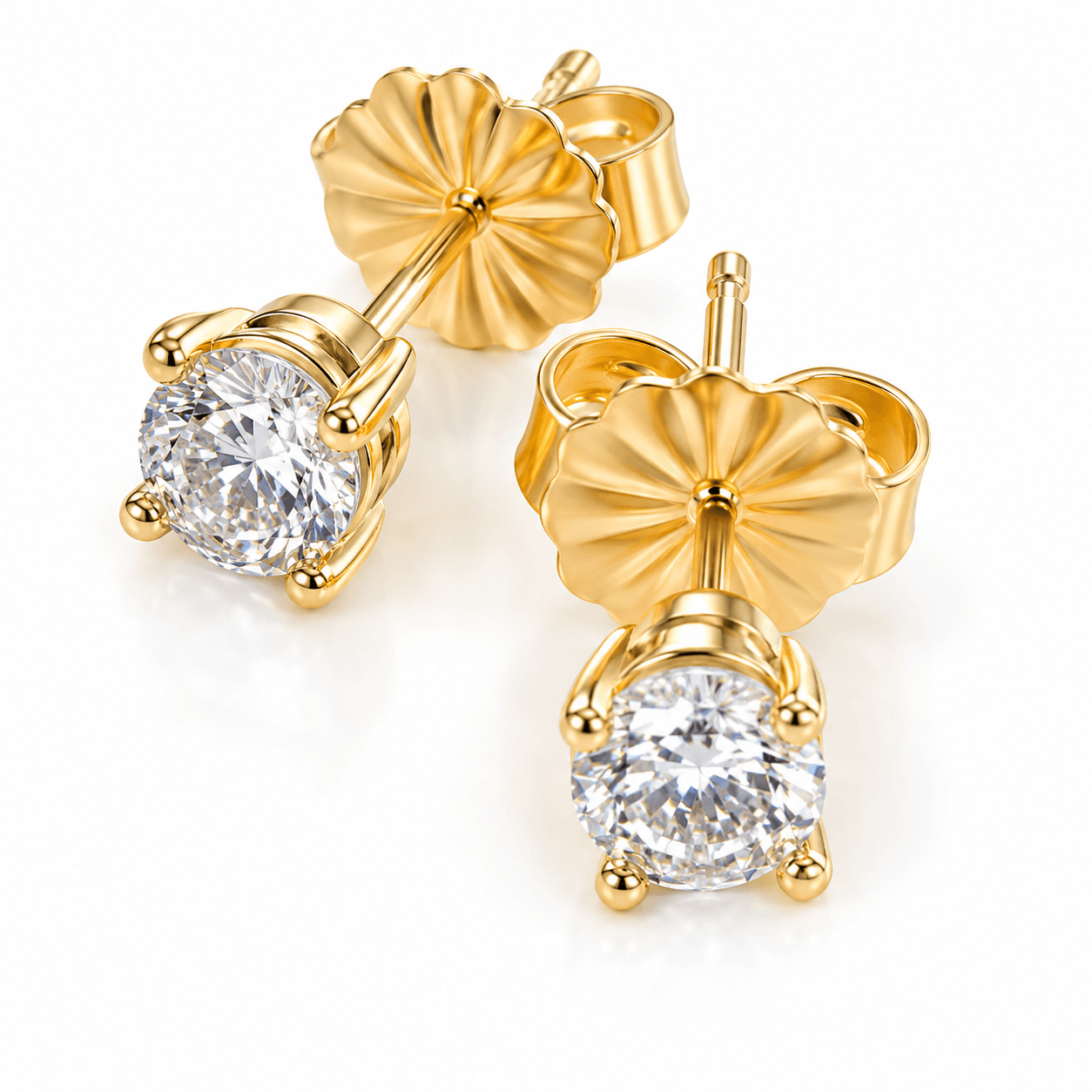 Lab-Grown Diamond Stud Earrings