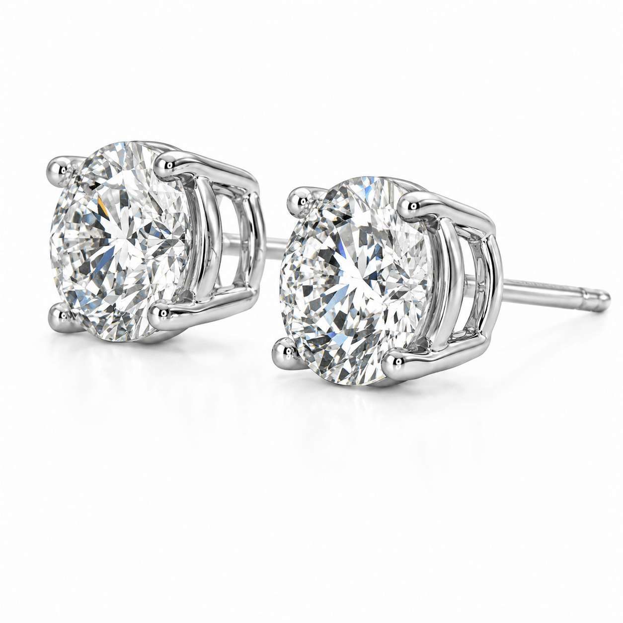 Lab-Grown Diamond Stud Earrings