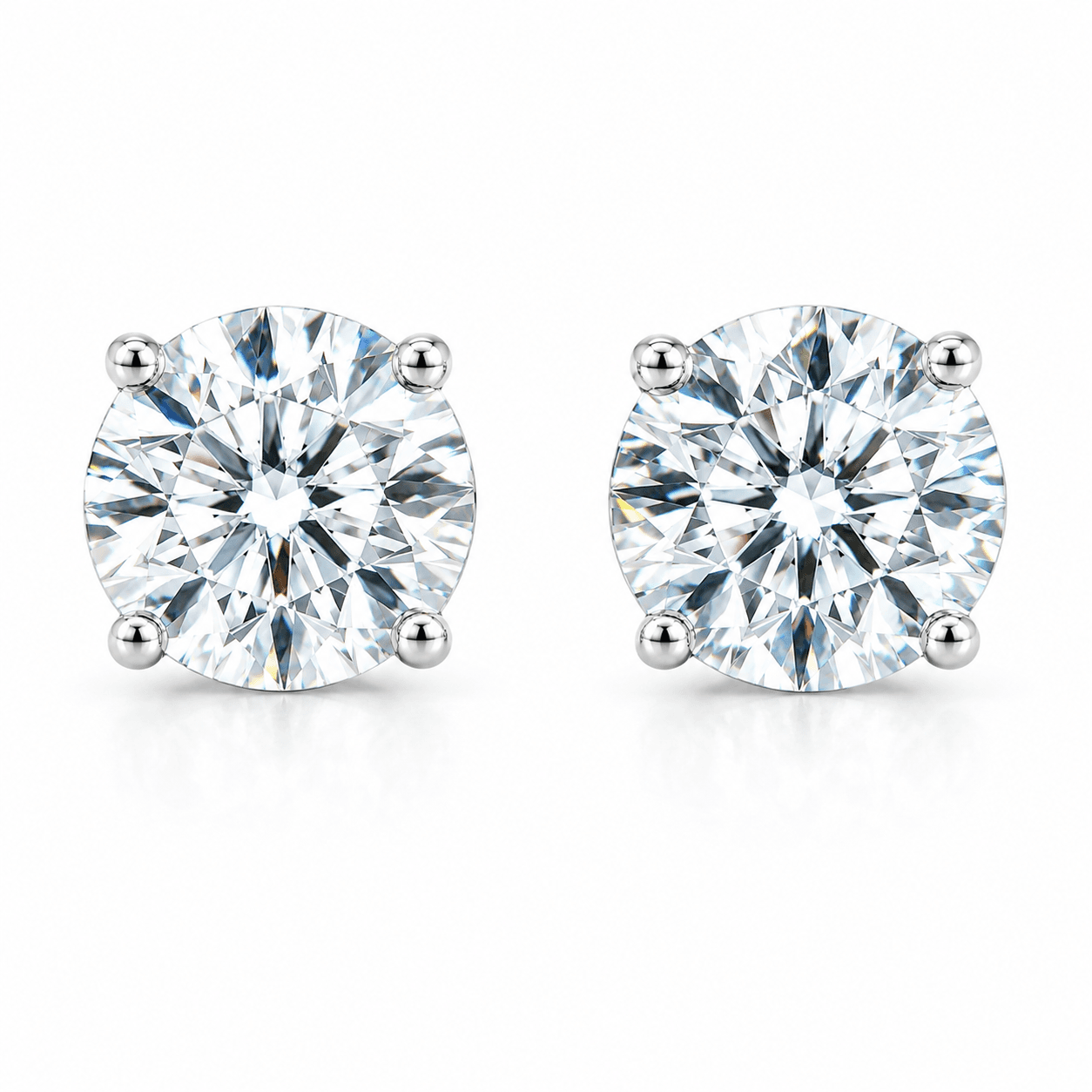 Lab-Grown Diamond Stud Earrings