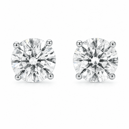 Lab Grown Diamond Stud Earrings
