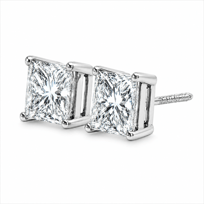 Lab-Grown Diamond Stud Earrings 