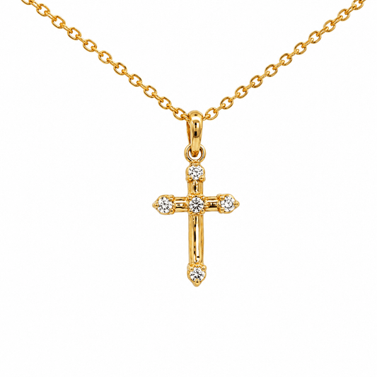 Diamond Cross Pendant