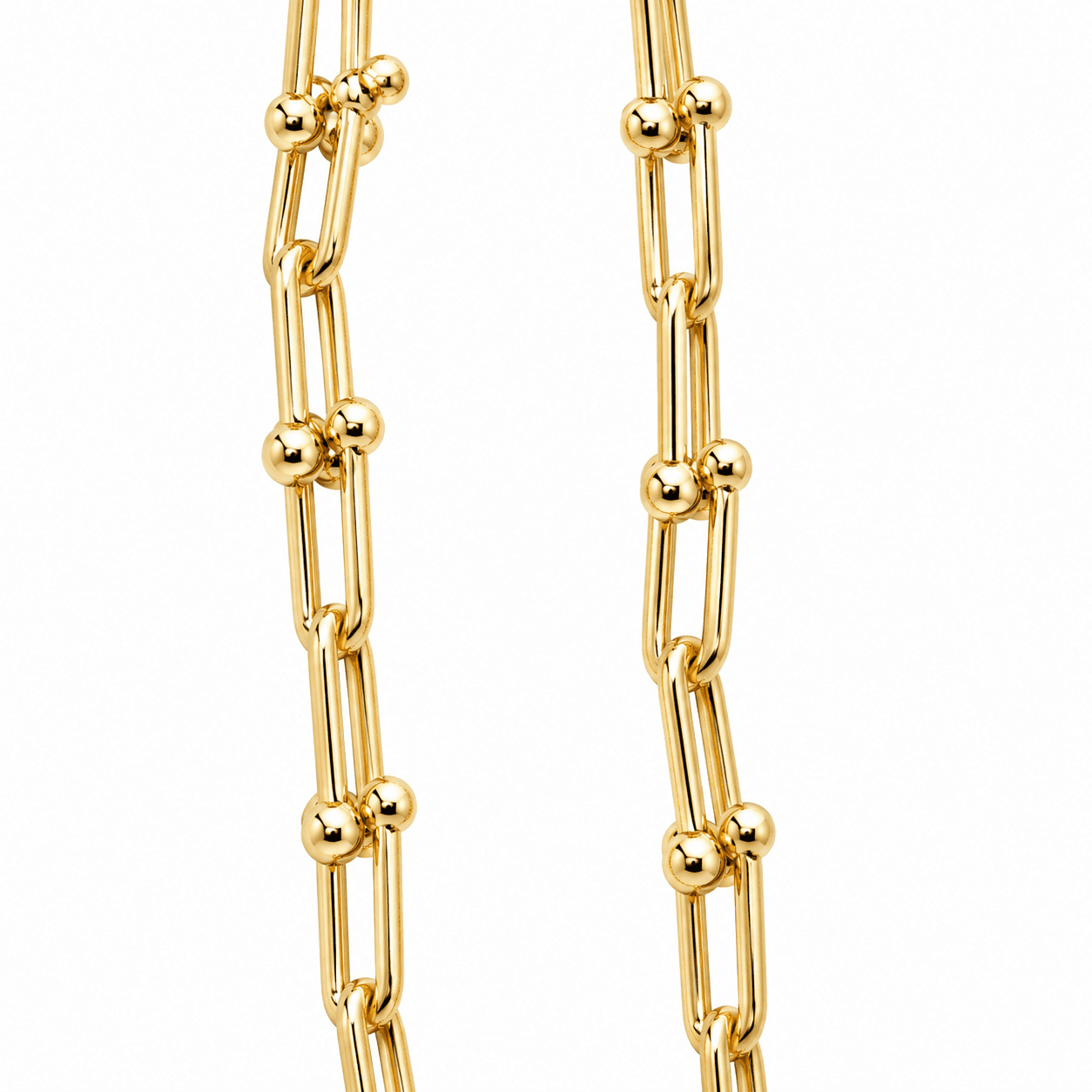 14K Yellow Gold Fancy Link Bracelet
