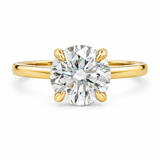 Lab-Grown Diamond Solitaire Ring