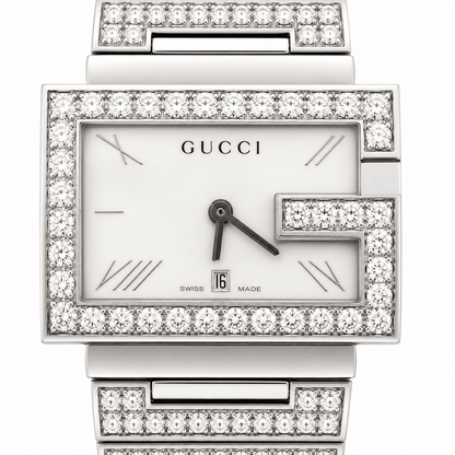 Gucci Diamond-Set Quartz Watch