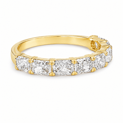 Radiant Lab-Grown Diamond Wedding Band