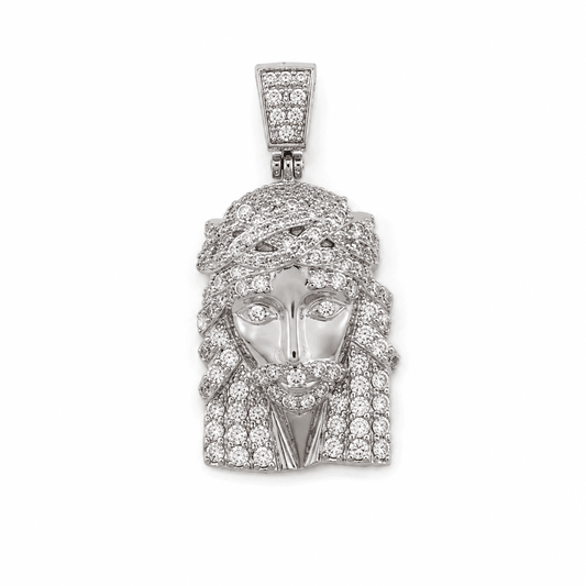 SS SMALL CZ JESUS PEND