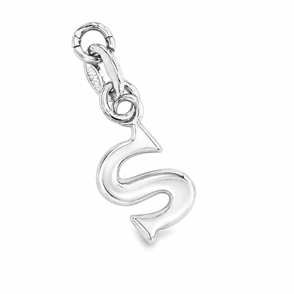 S Initial Pendant