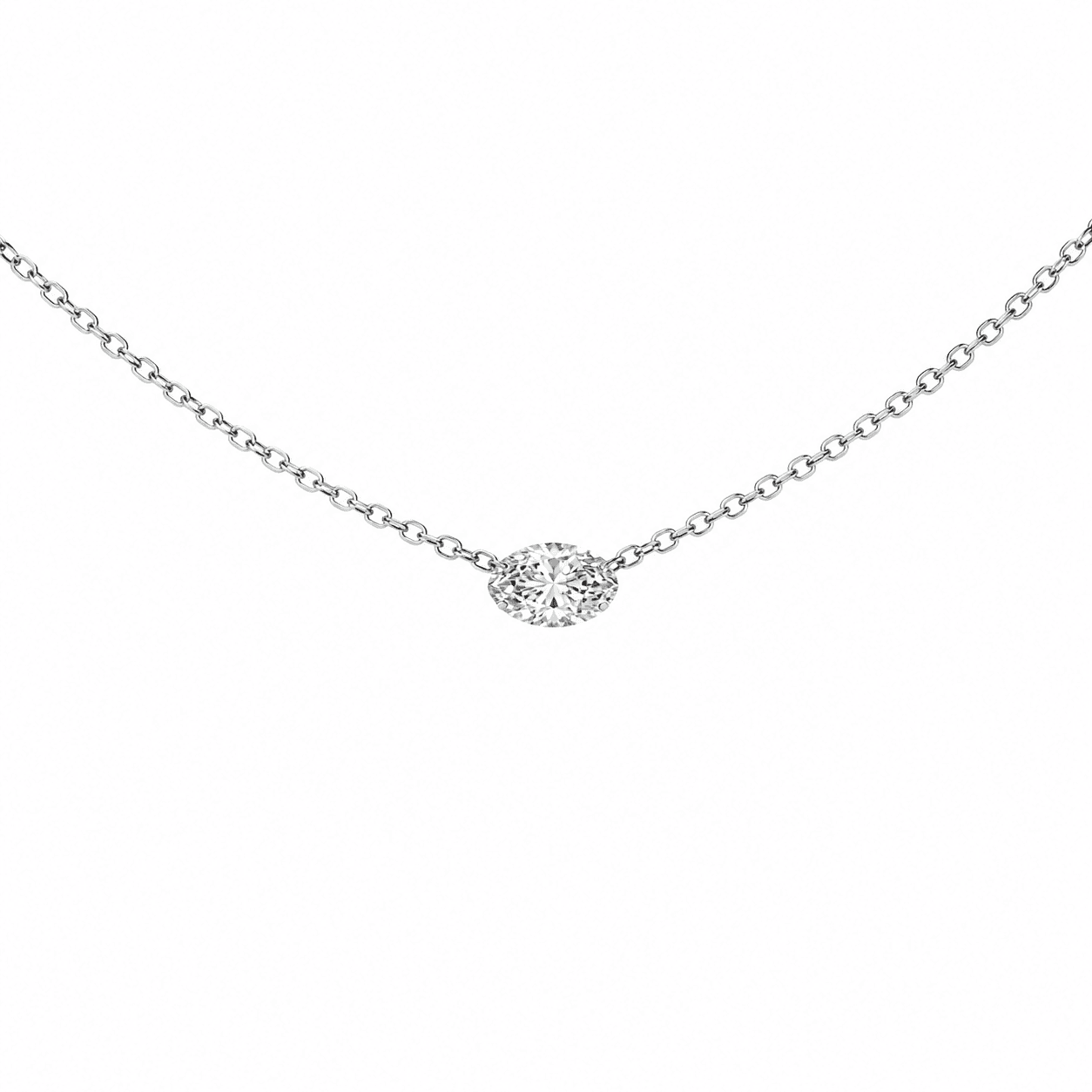 Marquise Diamond Necklace