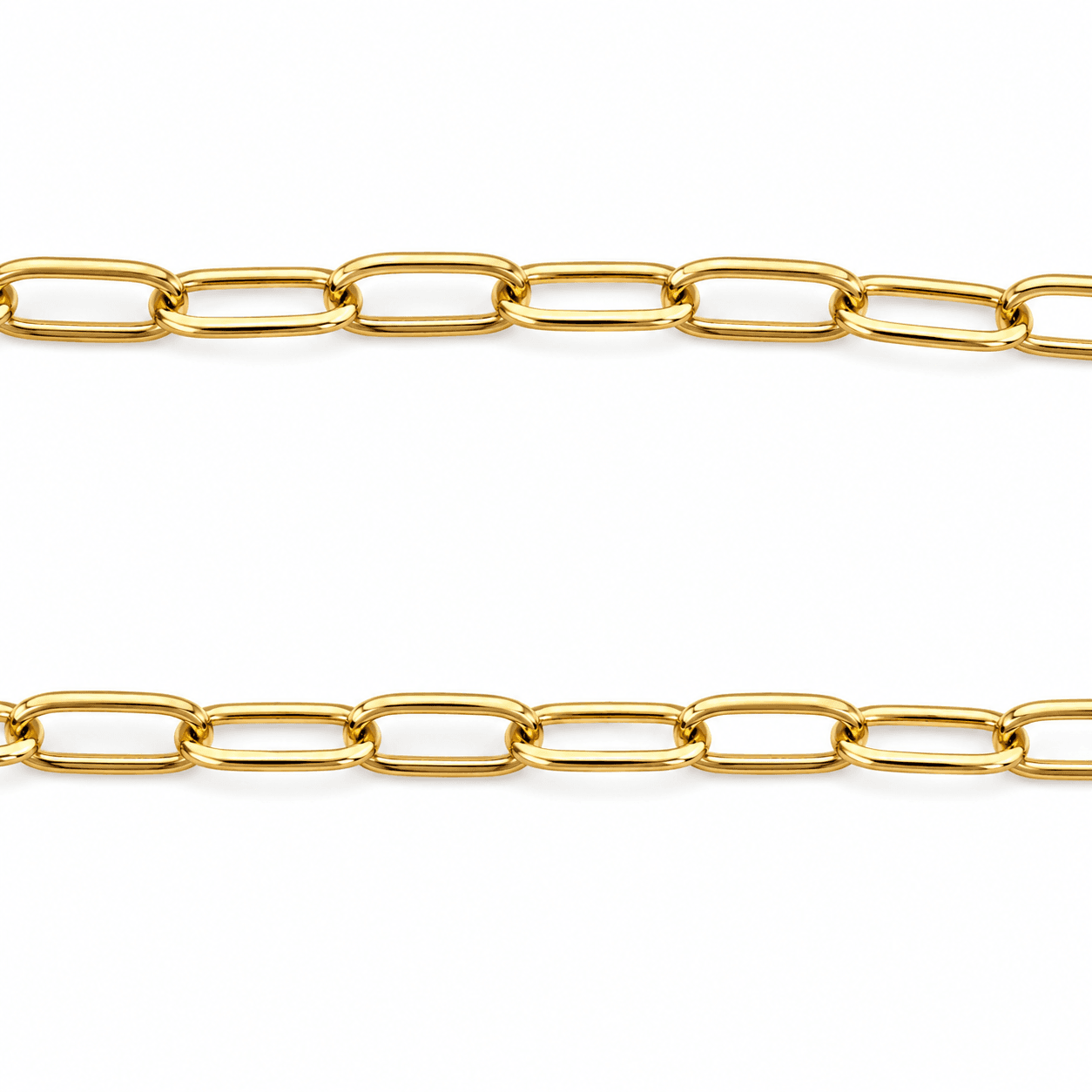 3mm Paper Clip Link Bracelet