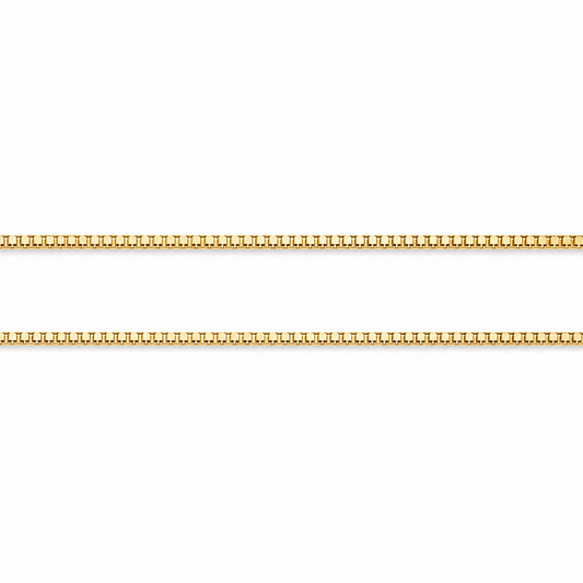 14K Yellow Gold Box Chain