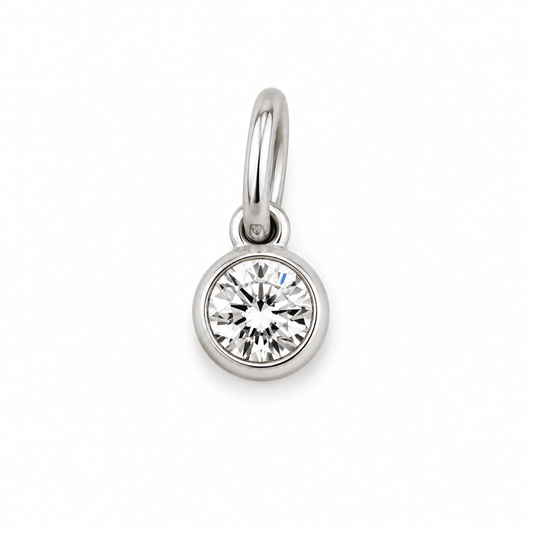 April Birthstone Charm