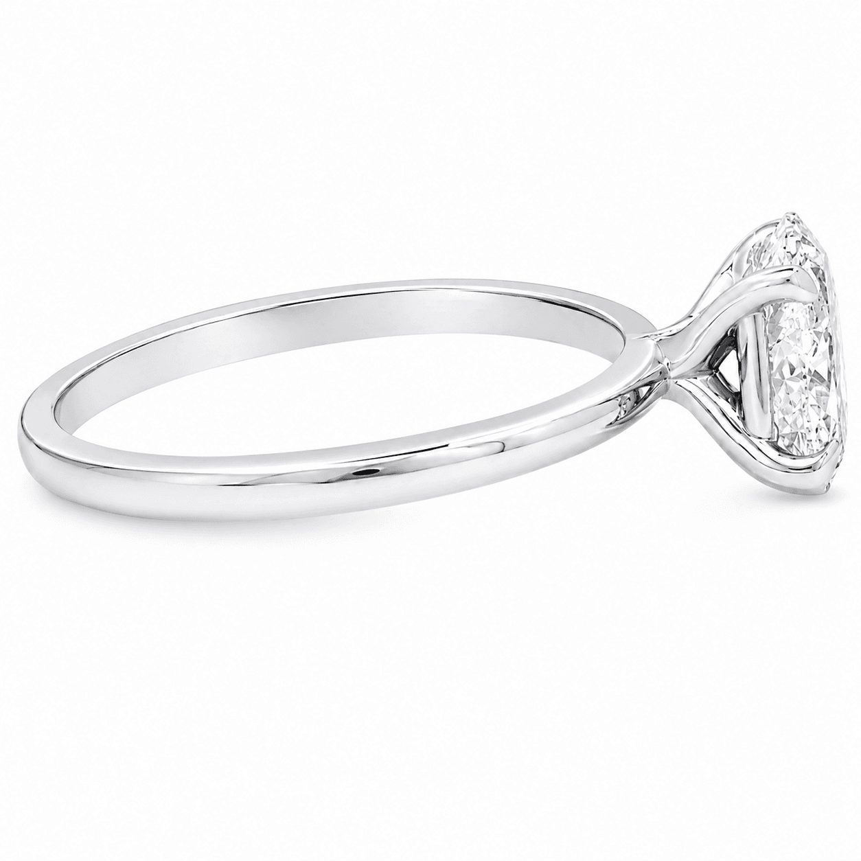 Oval Solitaire Engagement Ring