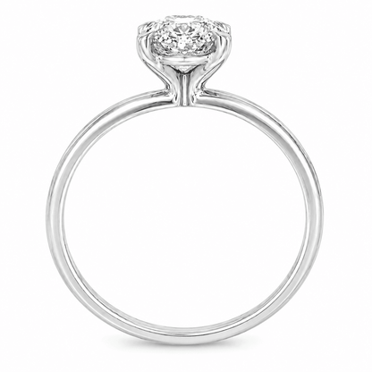 1.50 CT Oval Solitaire Engagement Ring
