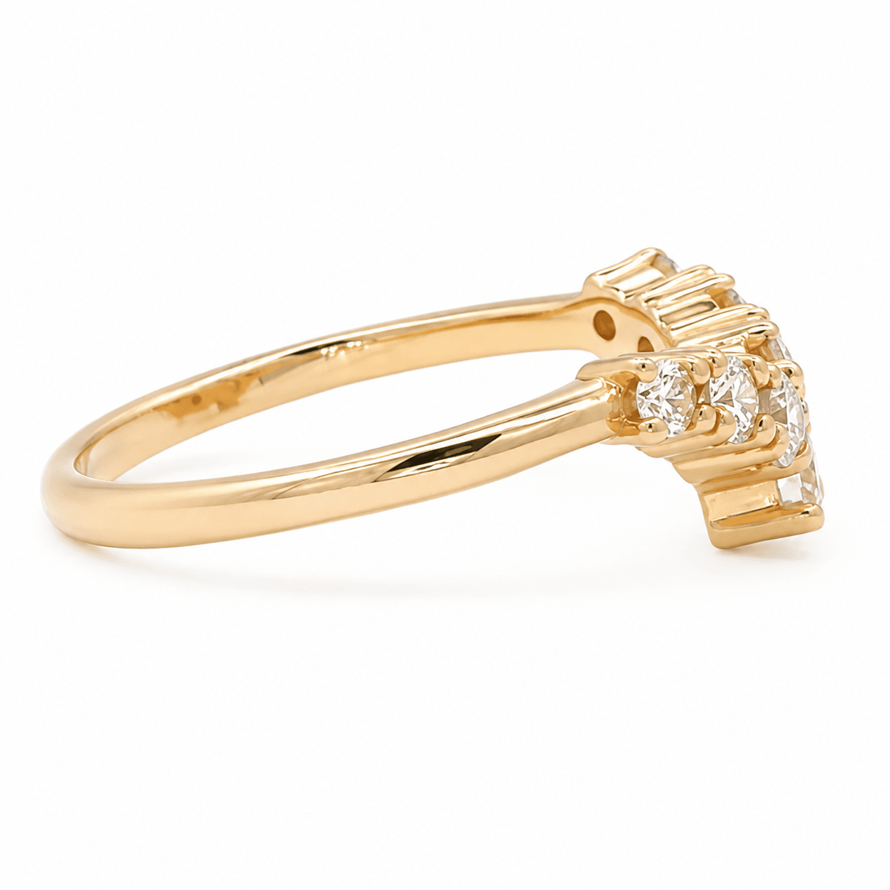 Dainty Lab-Grown Diamond Wedding Band