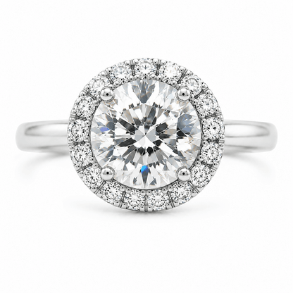 Halo Engagement Ring