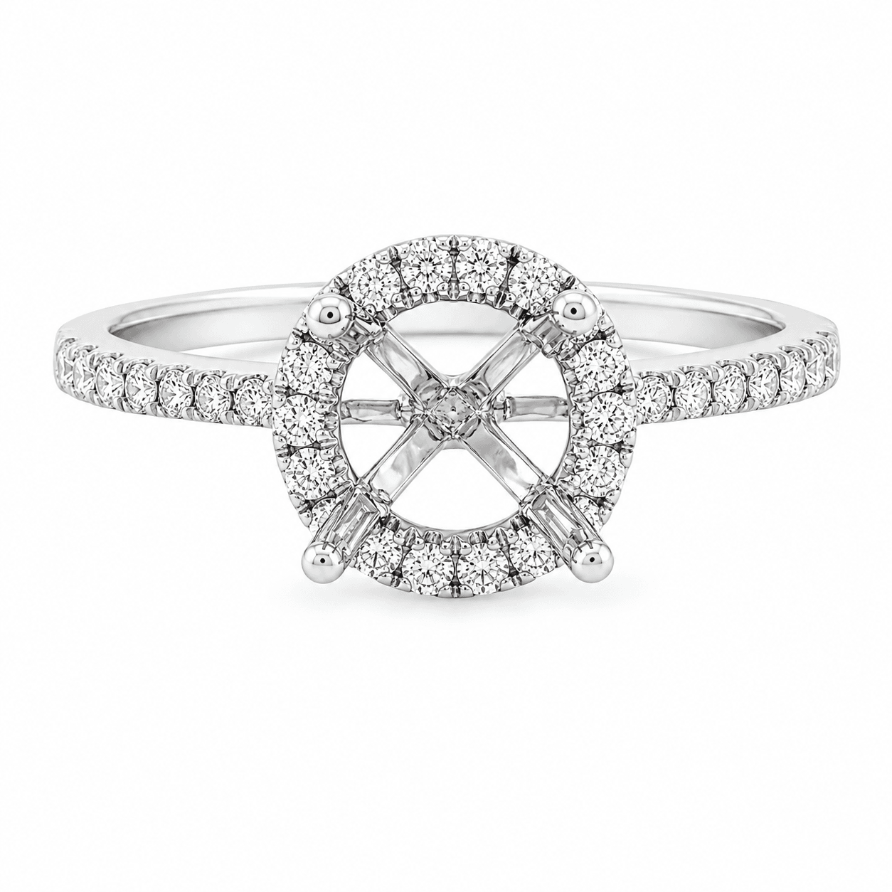 Diamond Semi-Mount Ring
