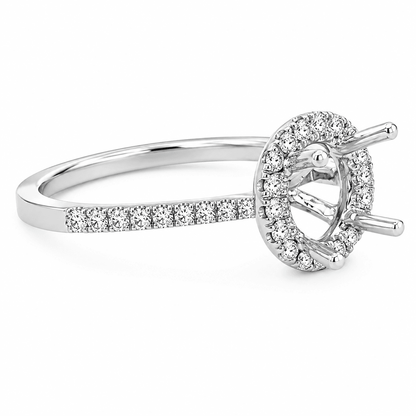 Diamond Semi-Mount Ring