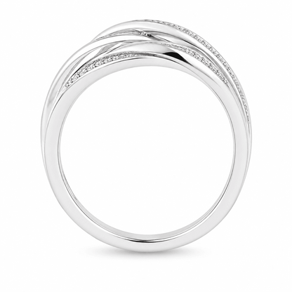 Multi-Row Diamond Fashion Ring