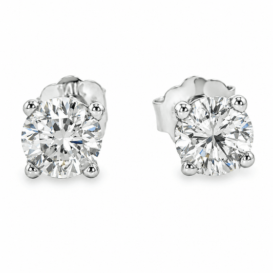 Diamond Stud Earrings