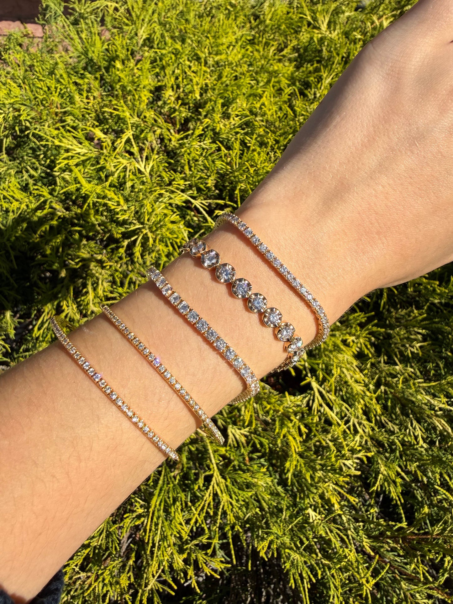 5.81 CTW Classic Lab-Grown Diamond Tennis Bracelet