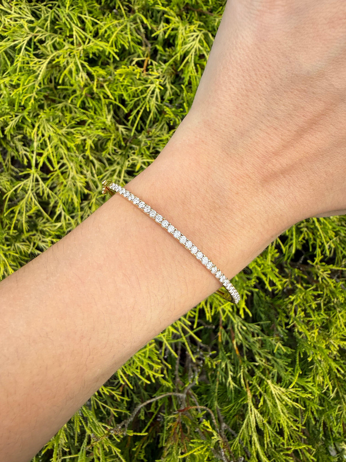 1.59 CTW Lab-Grown Diamond Bangle Bracelet