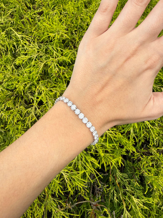 15 CTW Classic Lab-Grown Diamond Tennis Bracelet
