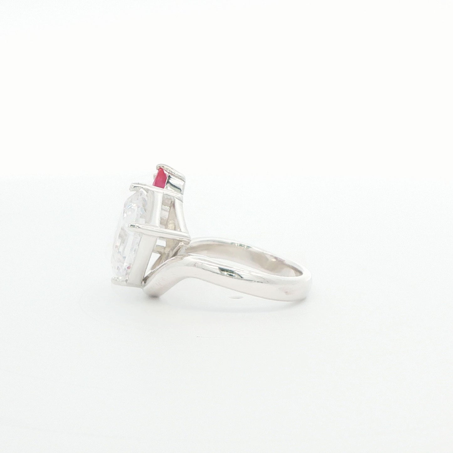 925 SS CZ EM AND MULTI-COLOR CZ TRAVEL ENG RING