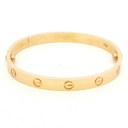 Estate Cartier-Style 18K Yellow Gold Bracelet